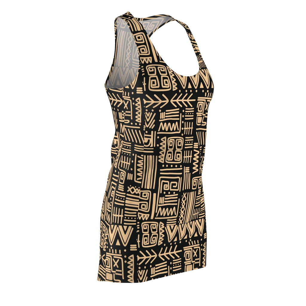 Women's Cut & Sew Racerback Dress (AOP)