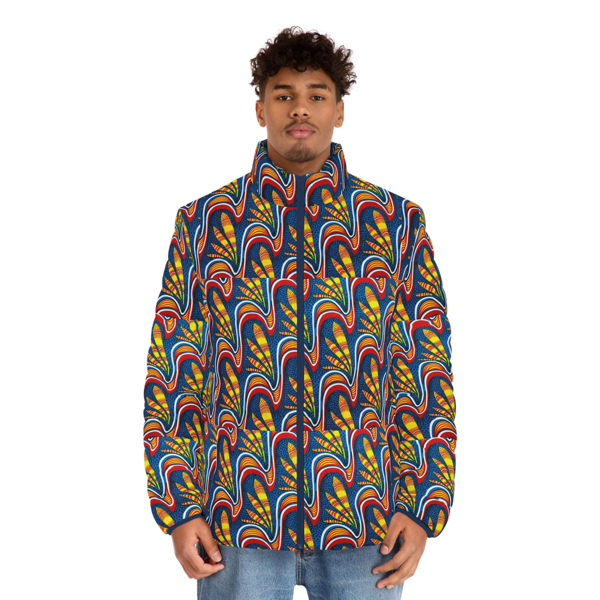 Men's Puffer Jacket (AOP)