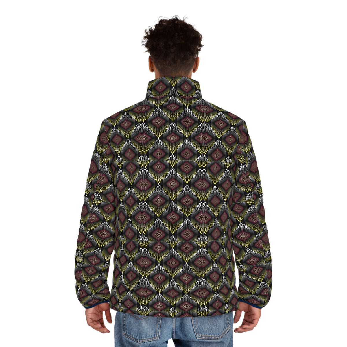 Men's Puffer Jacket (AOP)
