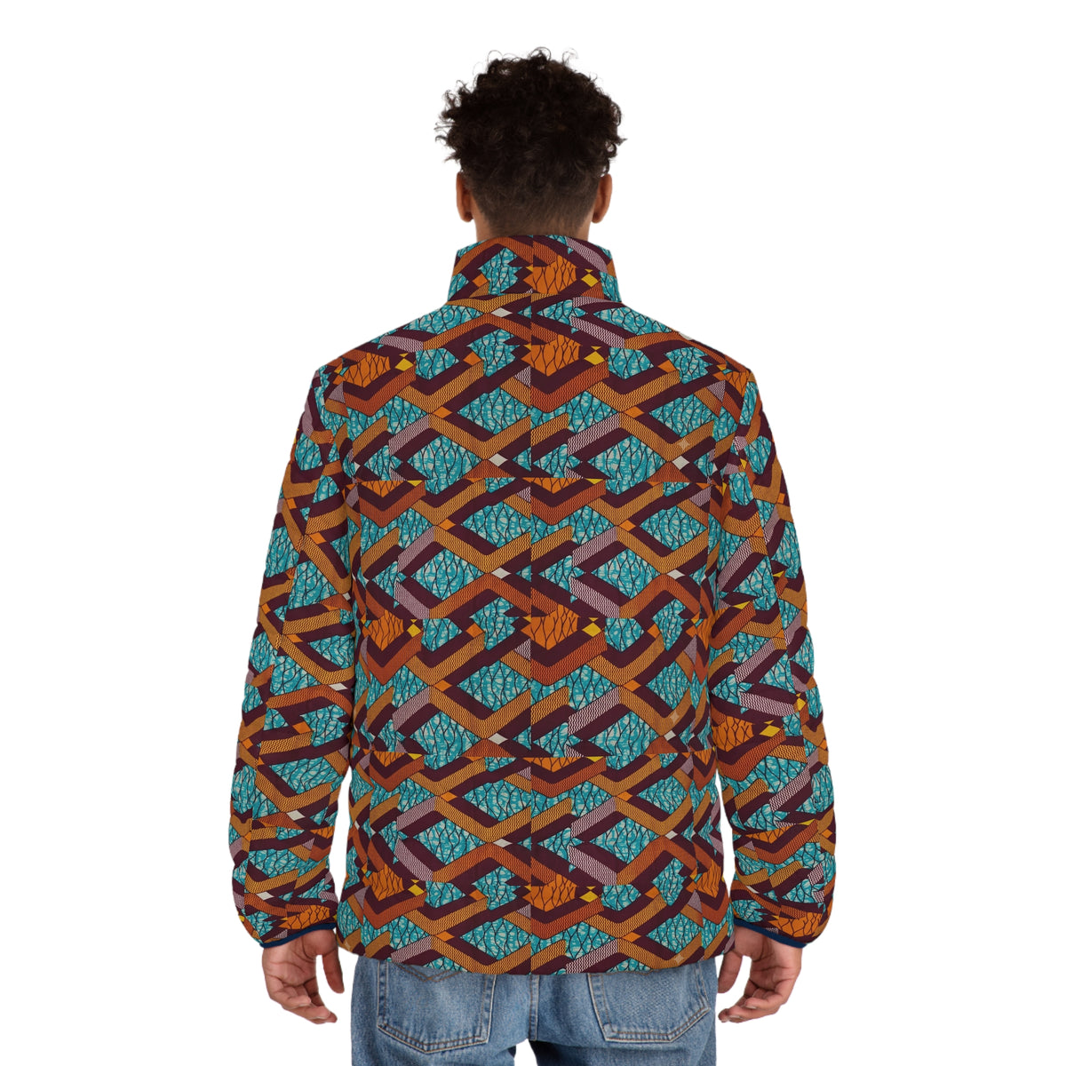 Men's Puffer Jacket (AOP)
