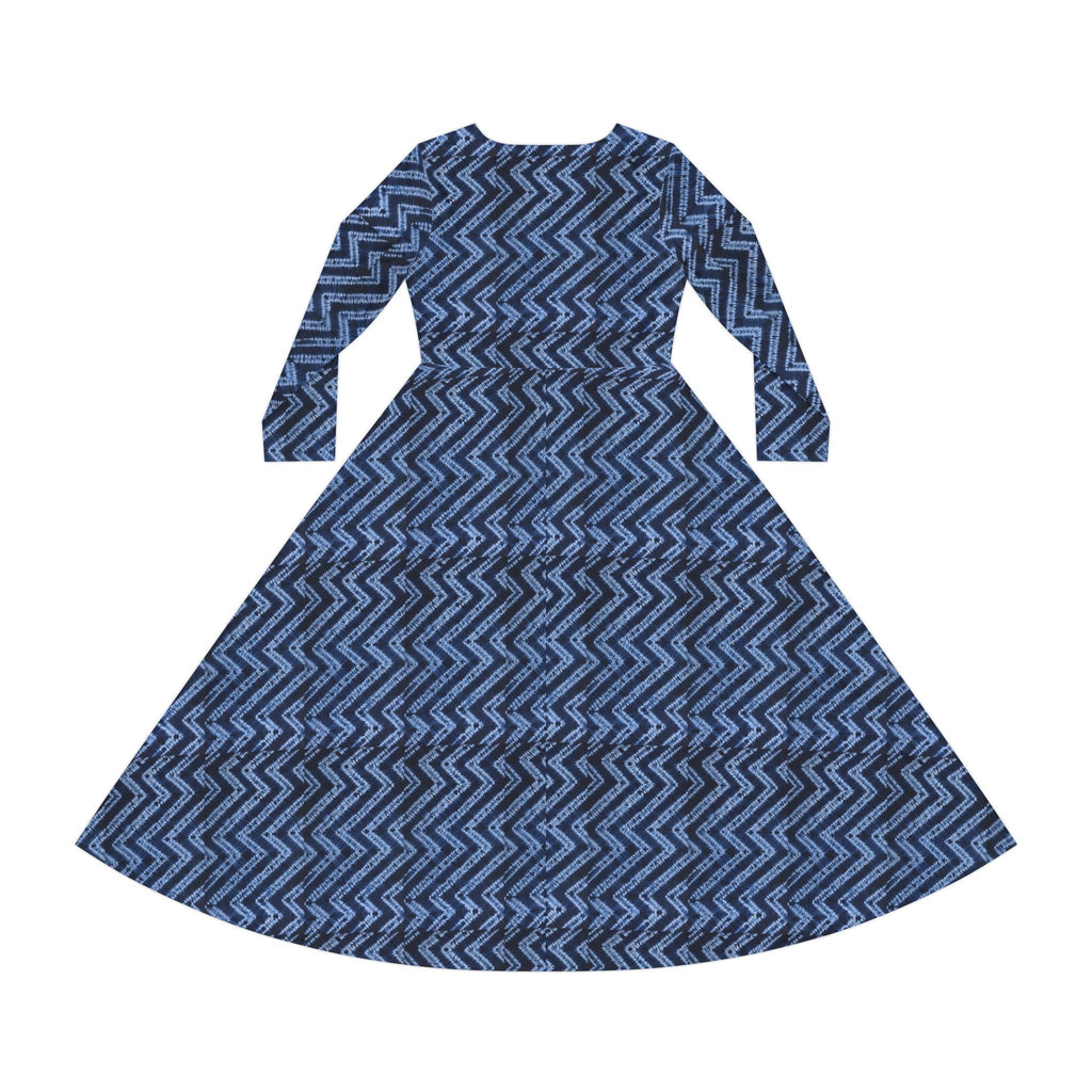 Women's Long Sleeve Dance Dress (AOP)