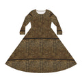 Women's Long Sleeve Dance Dress (AOP)