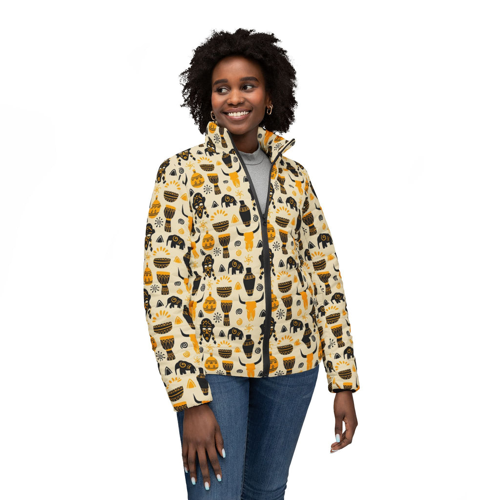 Women’s Puffer Jacket (AOP)