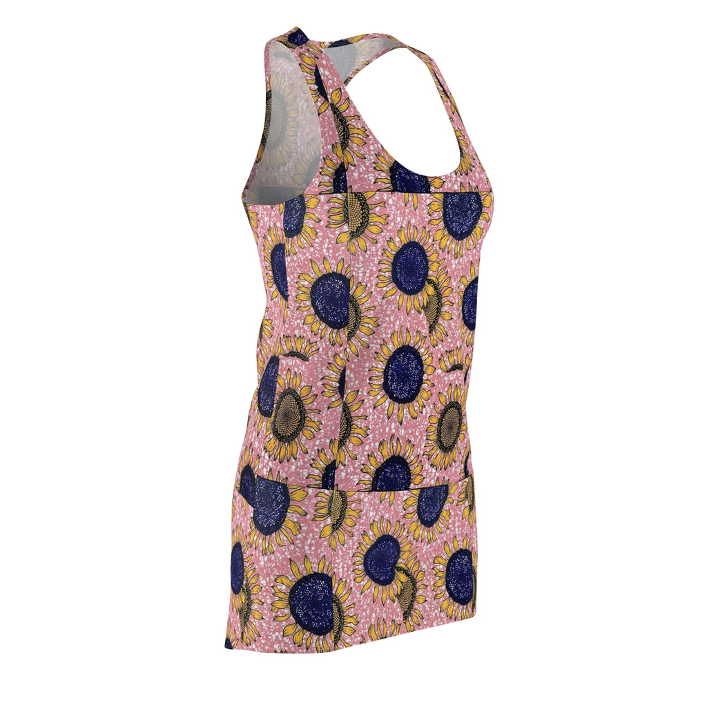 Women's Cut & Sew Racerback Dress (AOP)