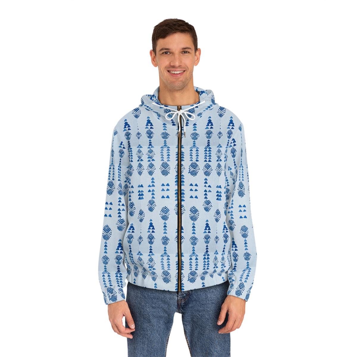 Men's Full-Zip Hoodie (AOP)