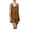 Autumn Pixel Floral Racerback Dress - Women’s All-Over Print
