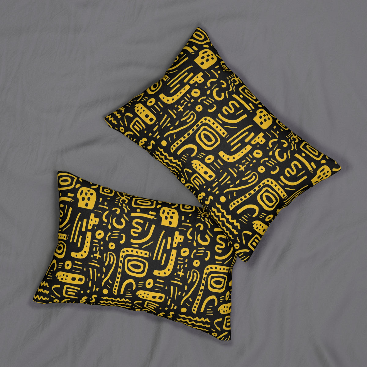 Spun Polyester Lumbar Pillow