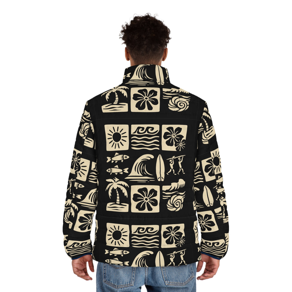Men's Puffer Jacket (AOP)