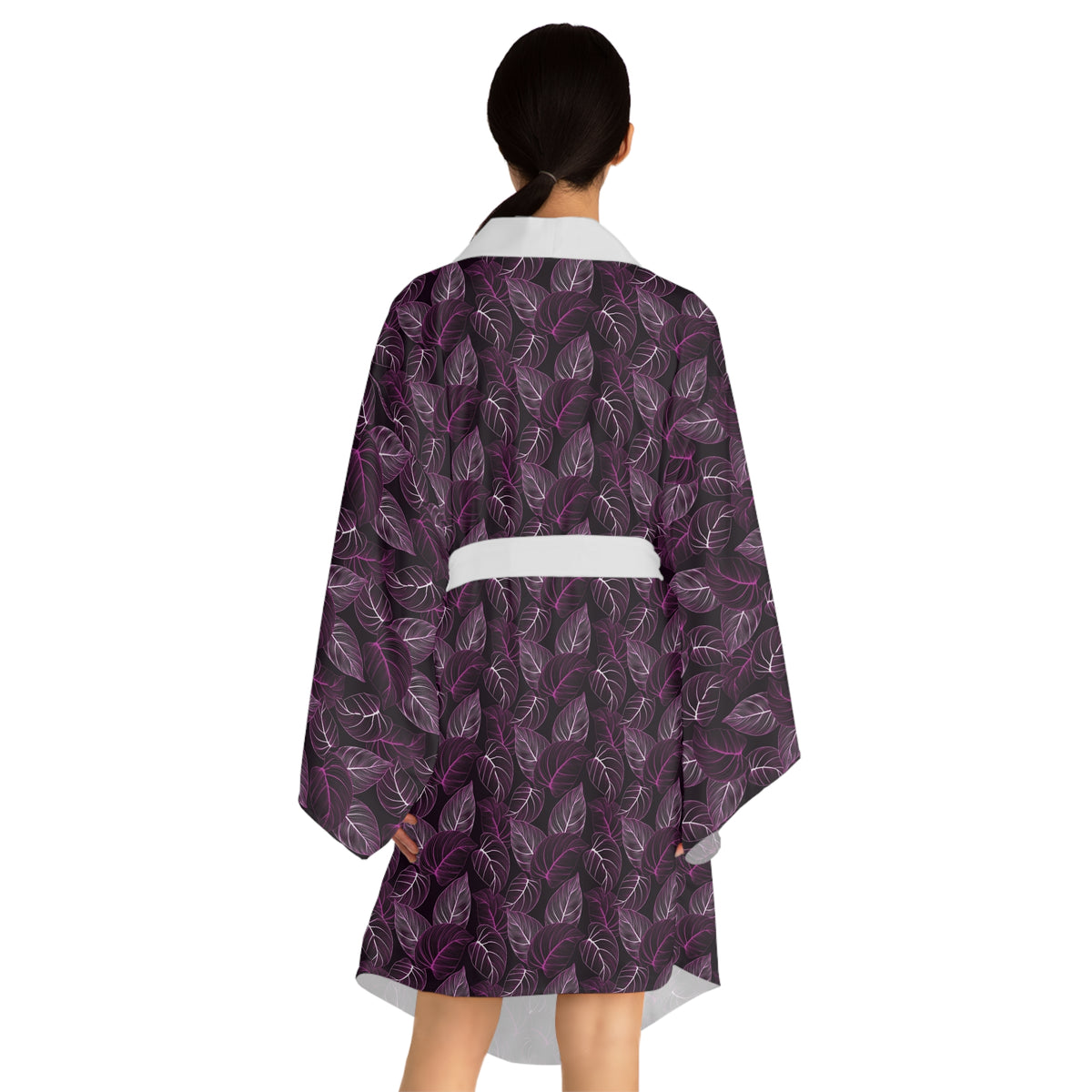 Long Sleeve Kimono Robe (AOP)