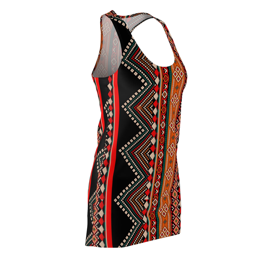 Women's Cut & Sew Racerback Dress (AOP)