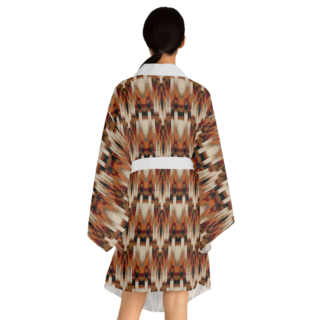 Long Sleeve Kimono Robe (AOP)