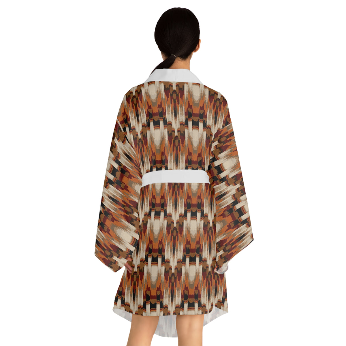 Long Sleeve Kimono Robe (AOP)