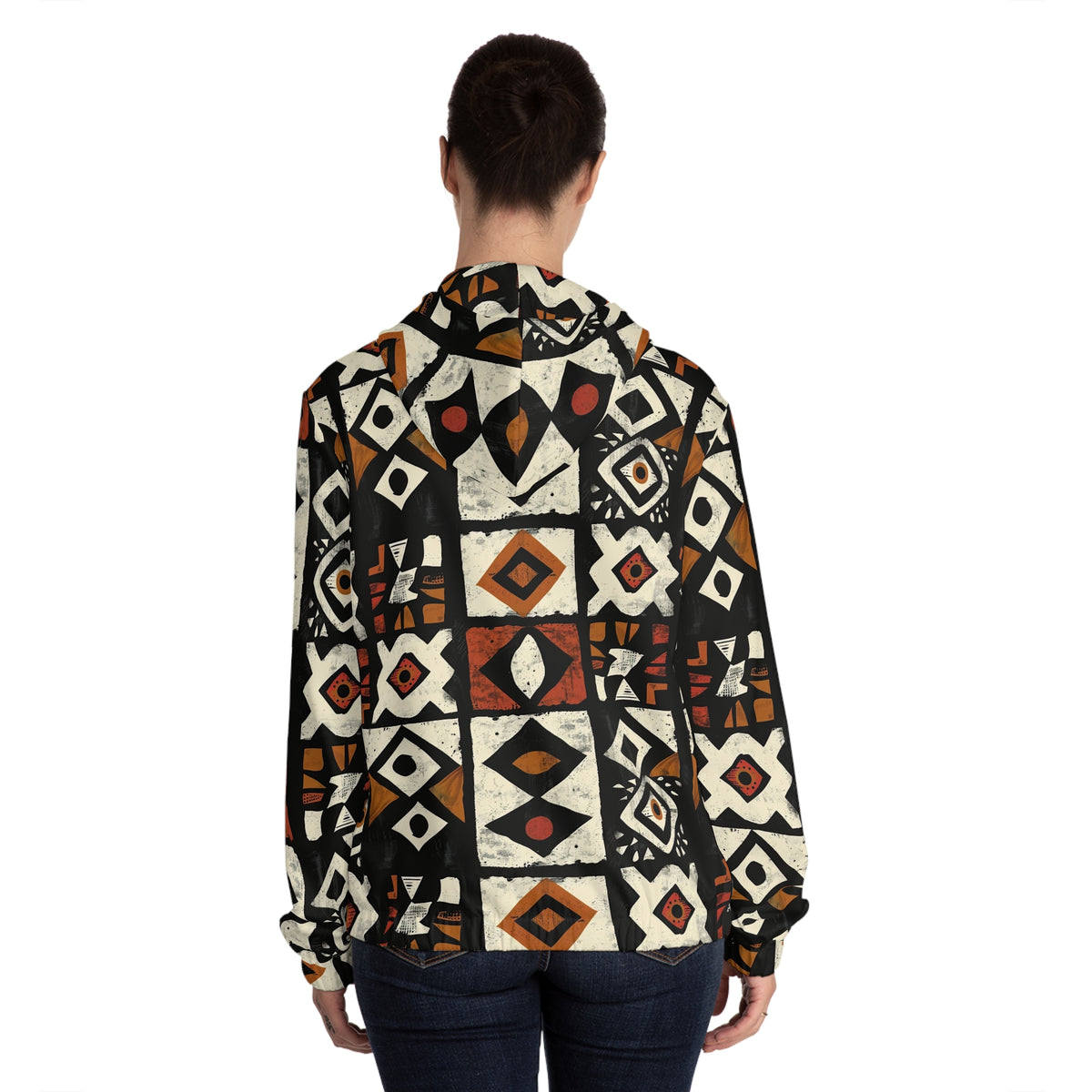 Women’s Full-Zip Hoodie (AOP)