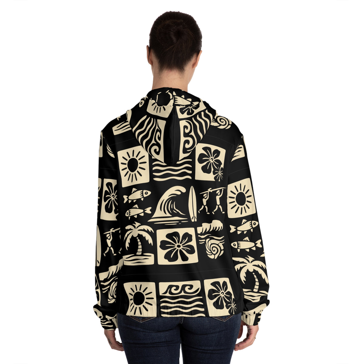 Women’s Full-Zip Hoodie (AOP)