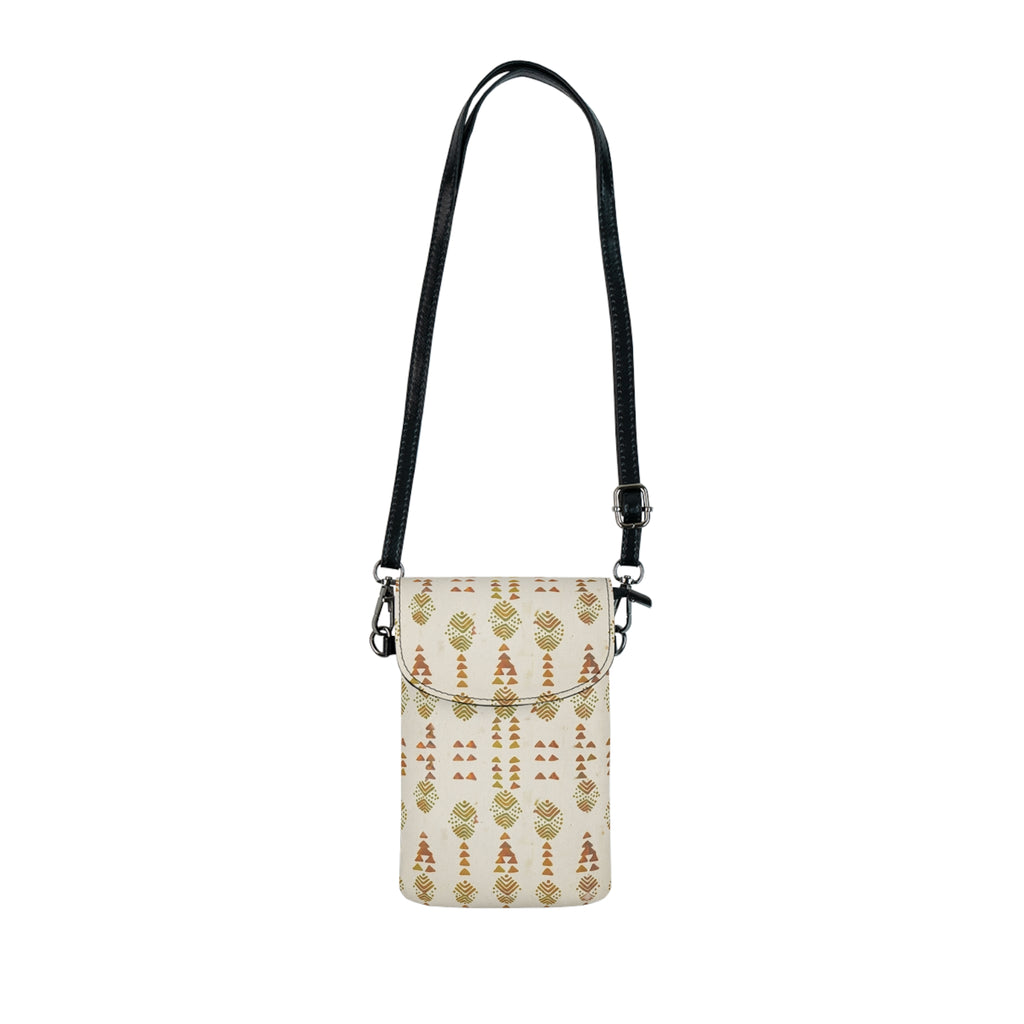 Floral Tassel Crossbody Phone Wallet