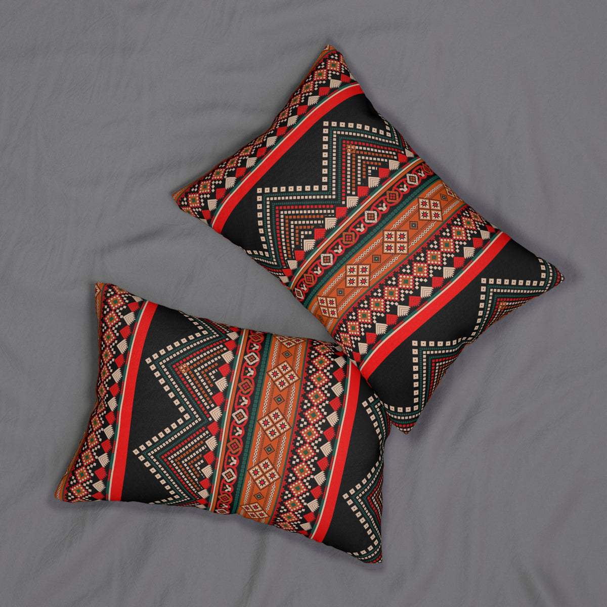 Spun Polyester Lumbar Pillow
