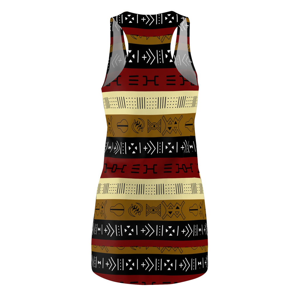 Women's Cut & Sew Racerback Dress (AOP)
