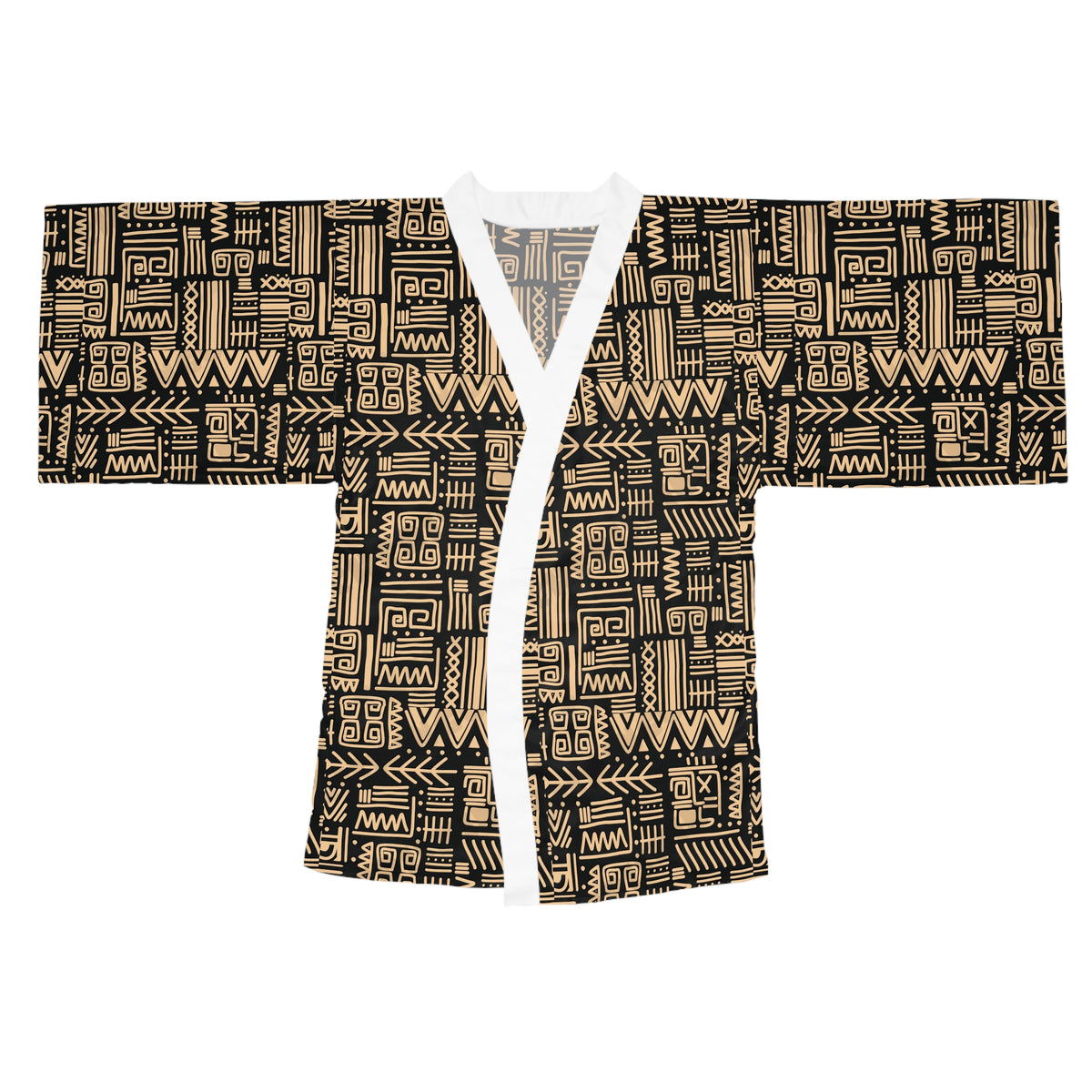 Long Sleeve Kimono Robe (AOP)