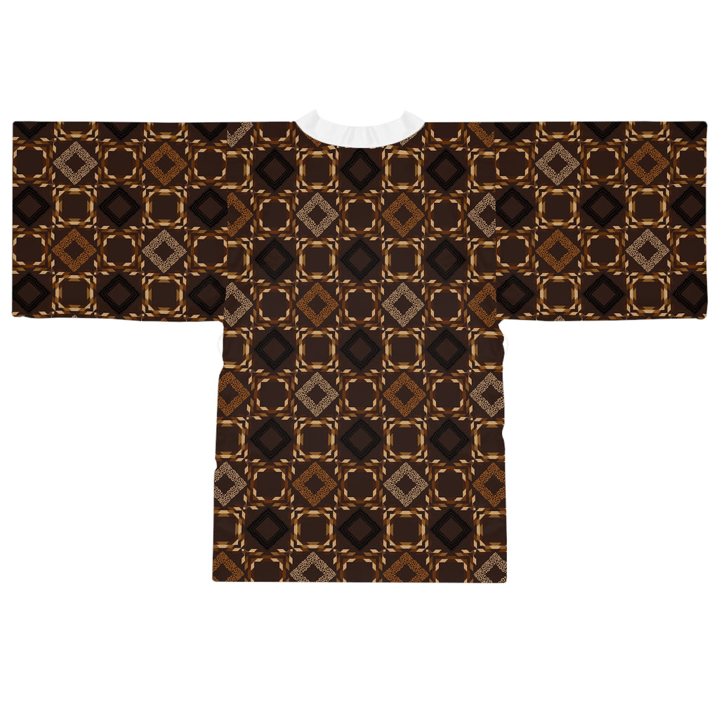 Long Sleeve Kimono Robe (AOP)