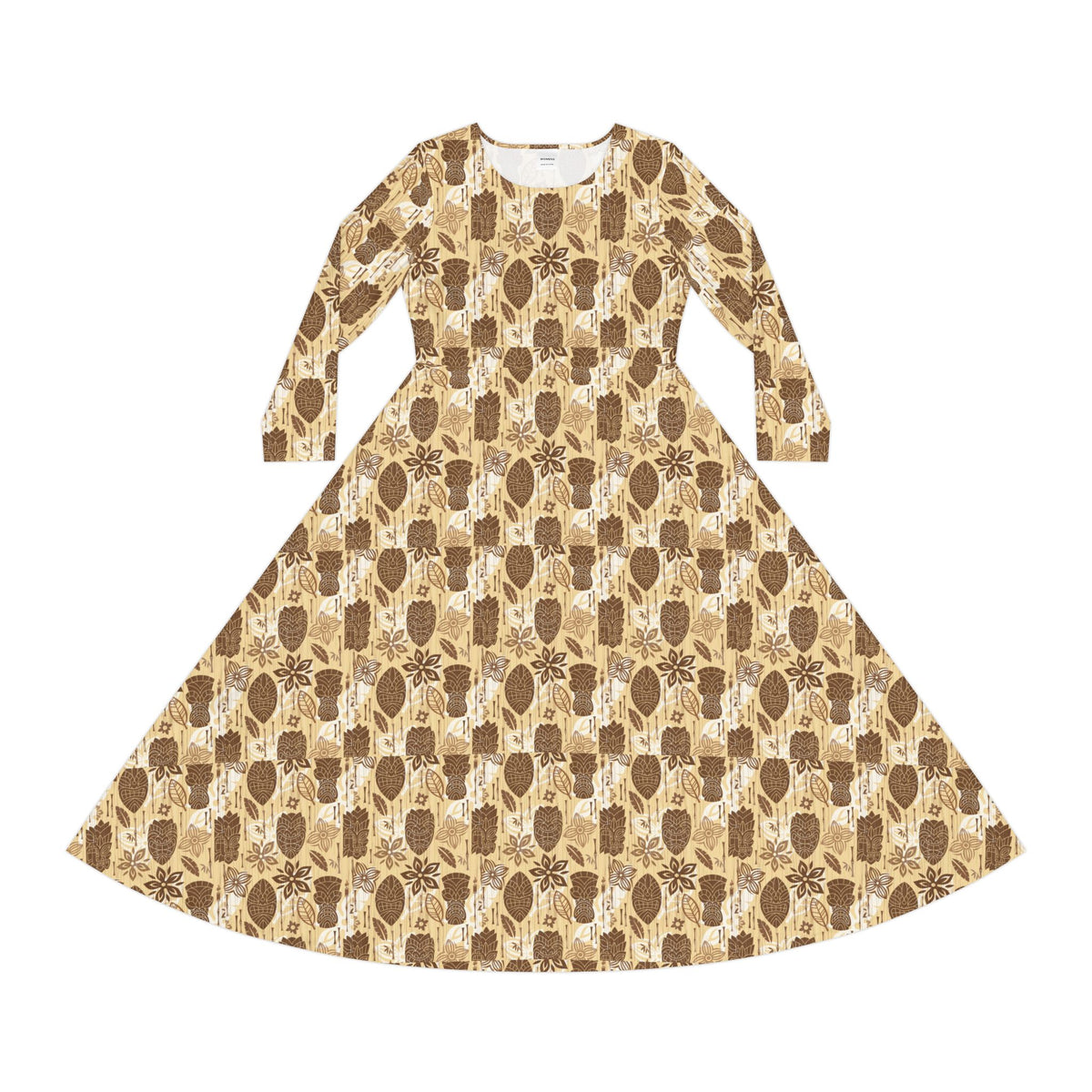 Women's Long Sleeve Dance Dress (AOP)