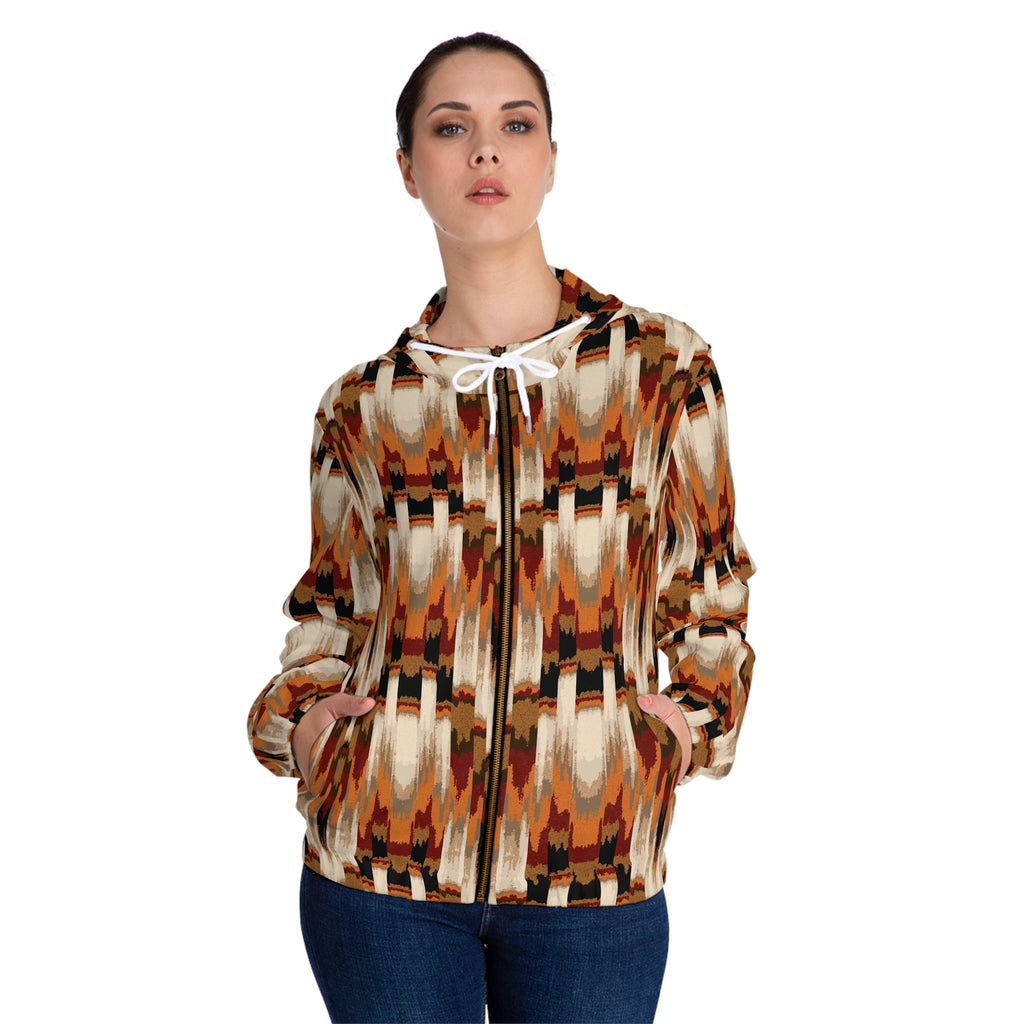 Women’s Full-Zip Hoodie (AOP)