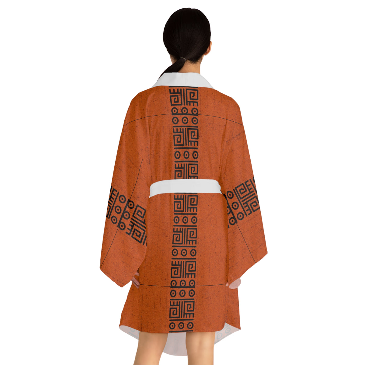 Long Sleeve Kimono Robe (AOP)