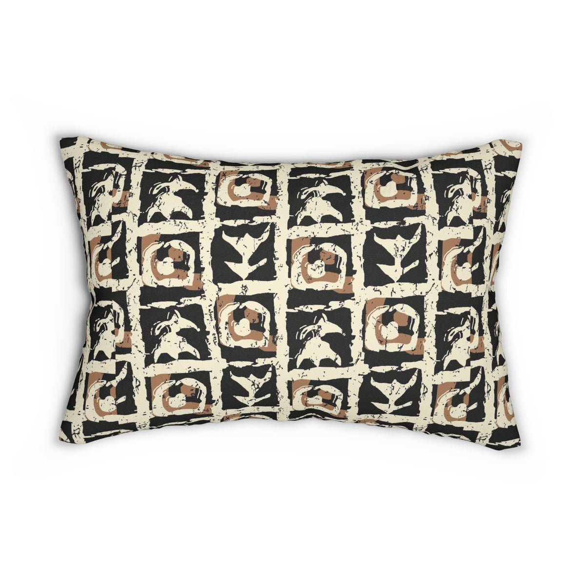 Spun Polyester Lumbar Pillow