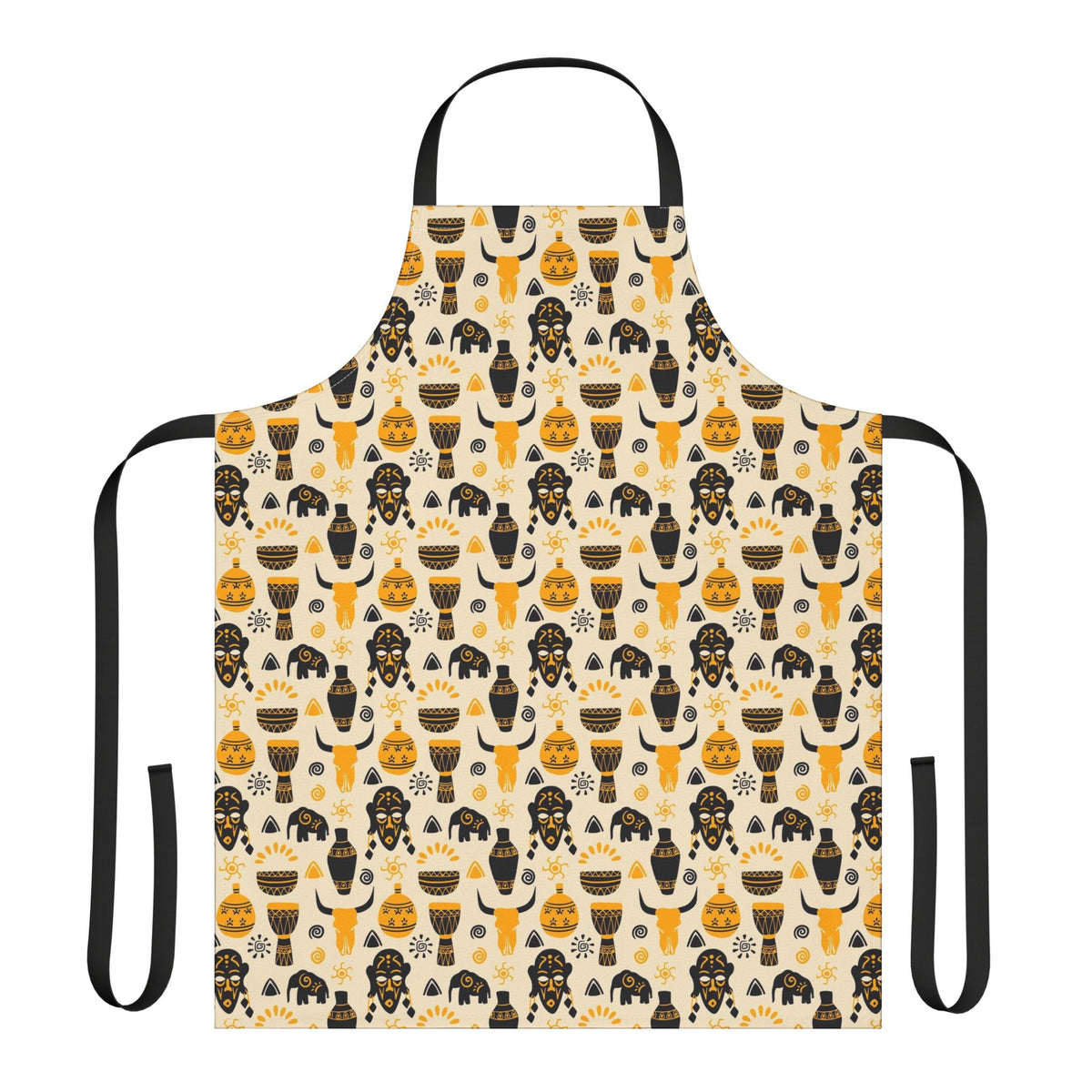 Apron, 5-Color Straps (AOP)