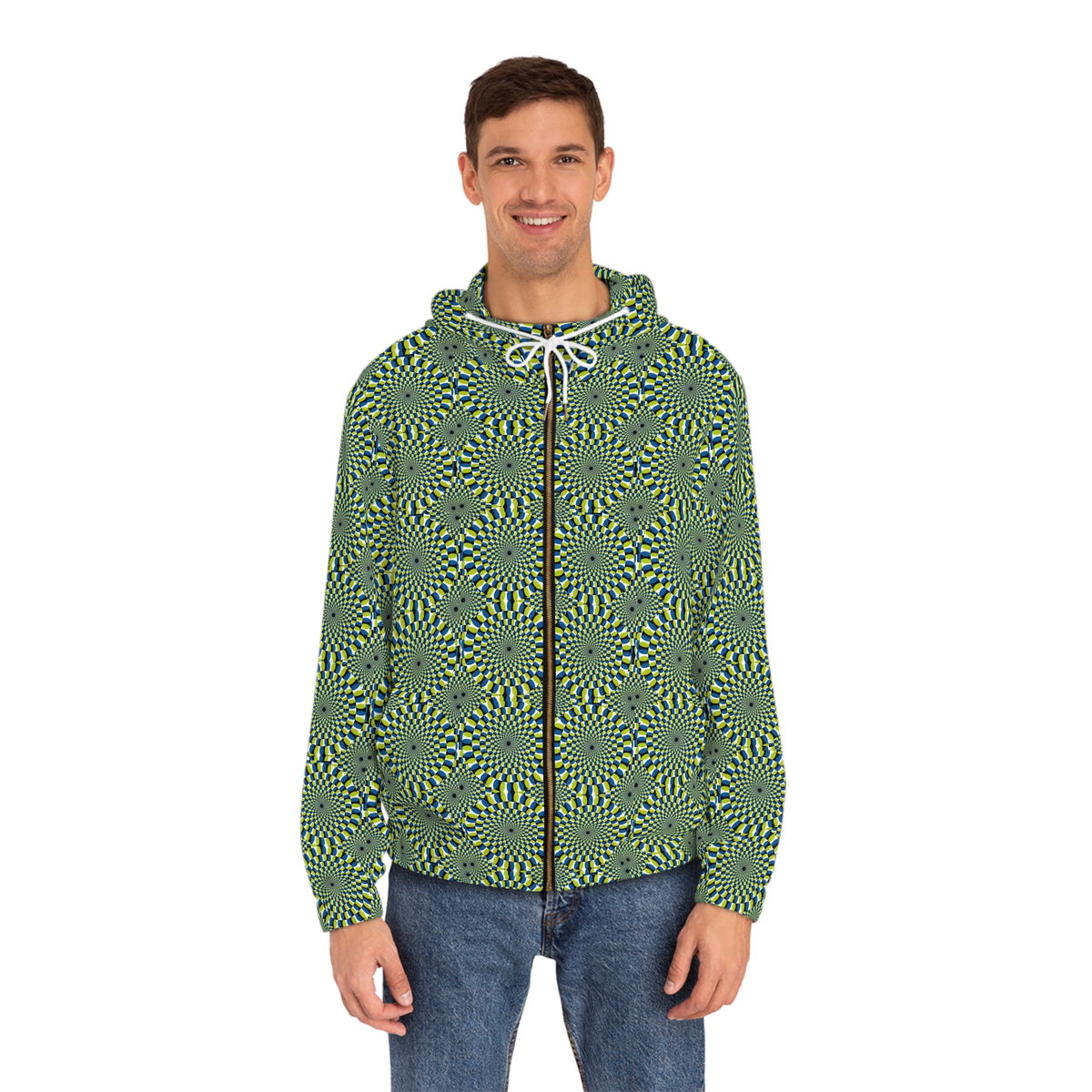 Men's Full-Zip Hoodie (AOP)