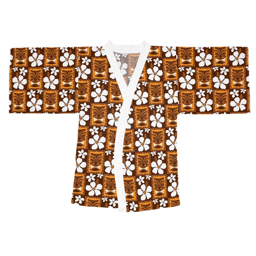 Long Sleeve Kimono Robe (AOP)
