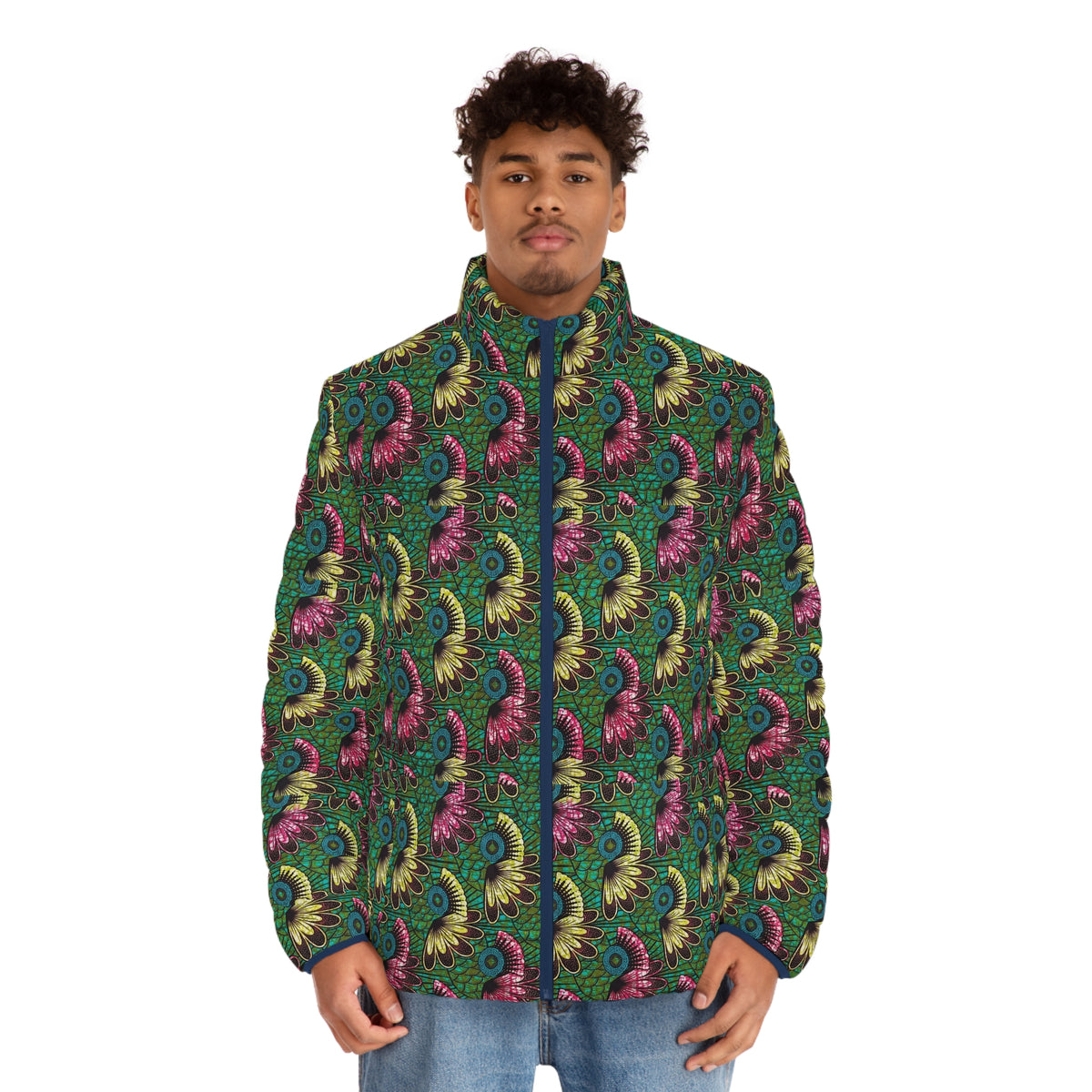 Men's Puffer Jacket (AOP)