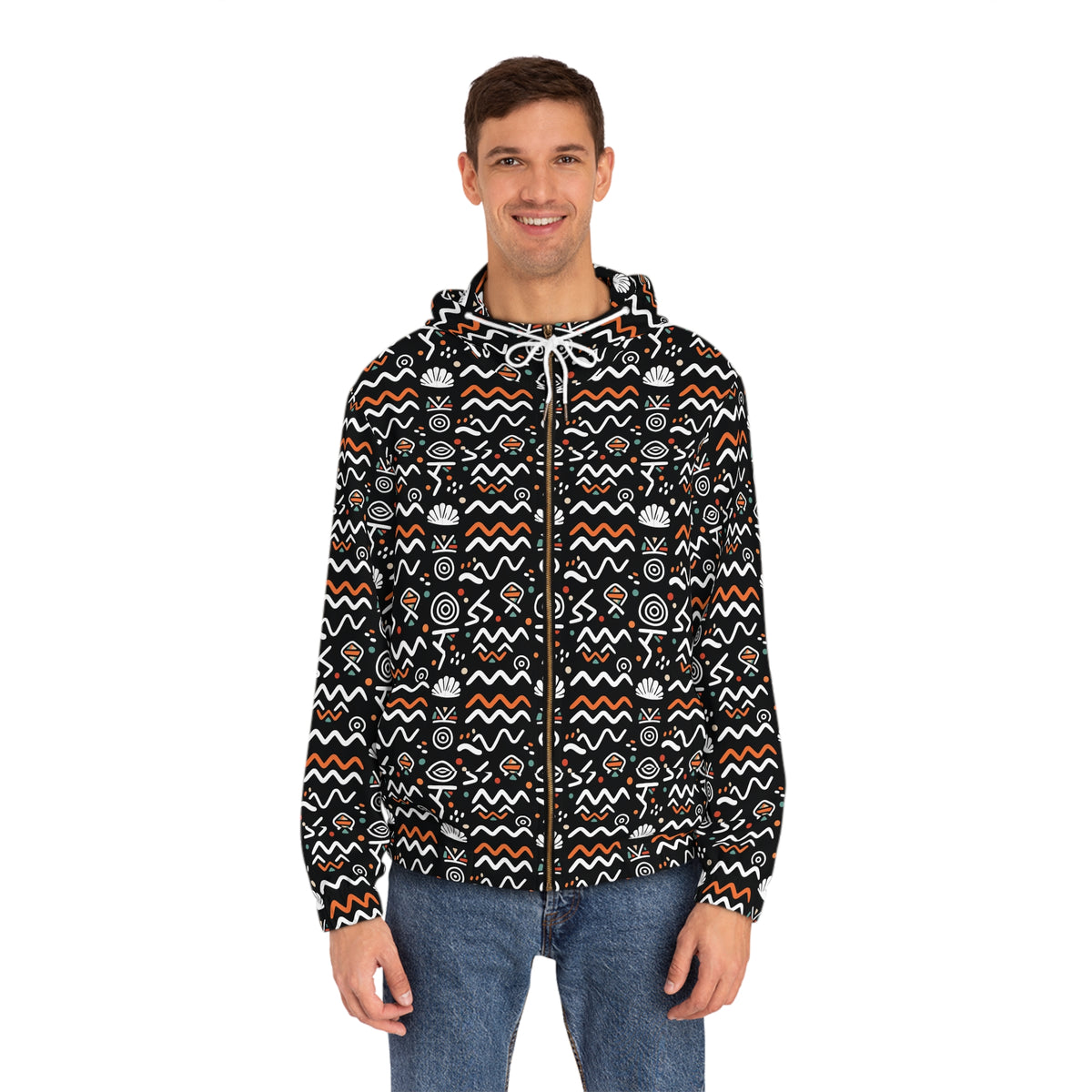 Men's Full-Zip Hoodie (AOP)