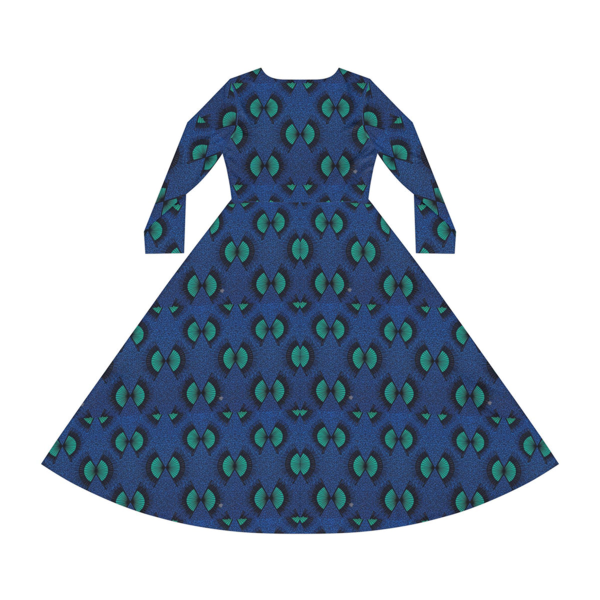 Women's Long Sleeve Dance Dress (AOP)