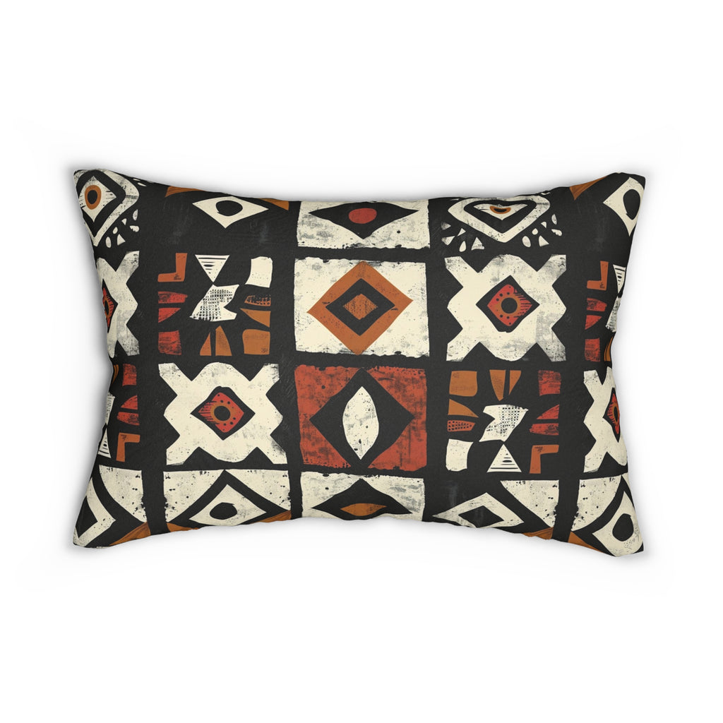 Spun Polyester Lumbar Pillow