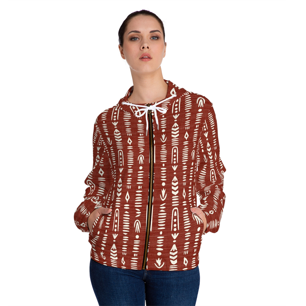 Women’s Full-Zip Hoodie (AOP)