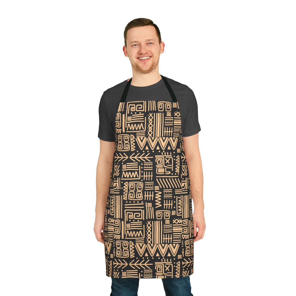 Apron, 5-Color Straps (AOP)