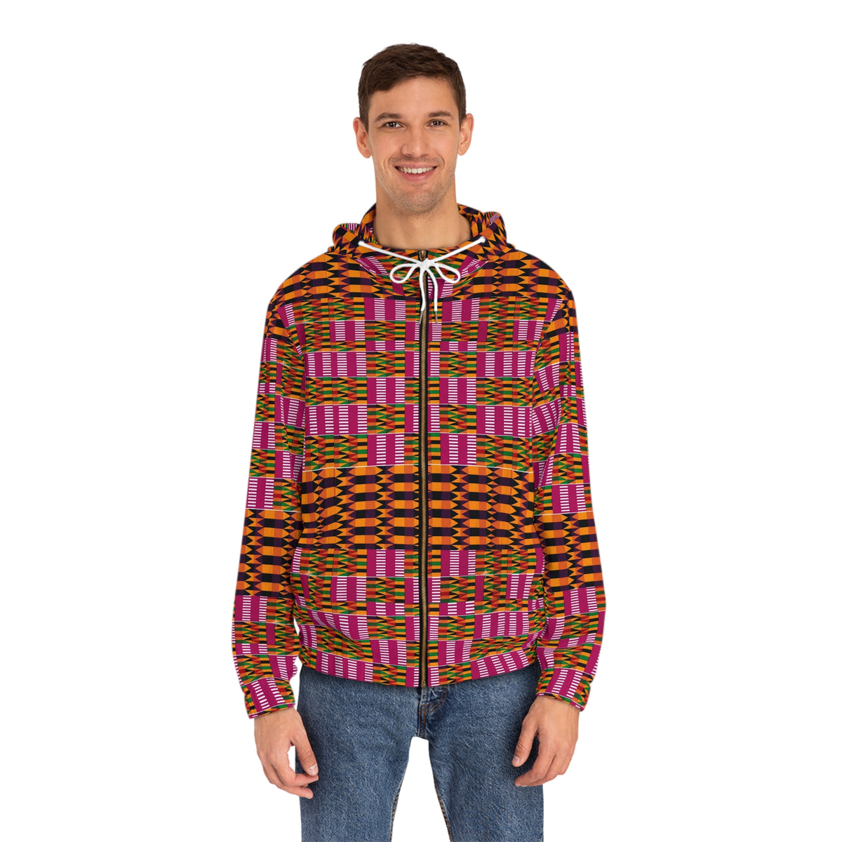 Men's Full-Zip Hoodie (AOP)