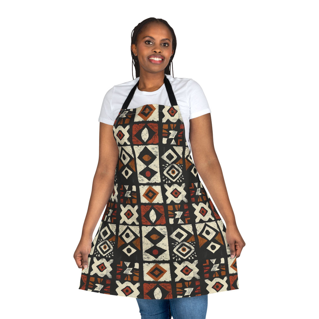 Apron, 5-Color Straps (AOP)
