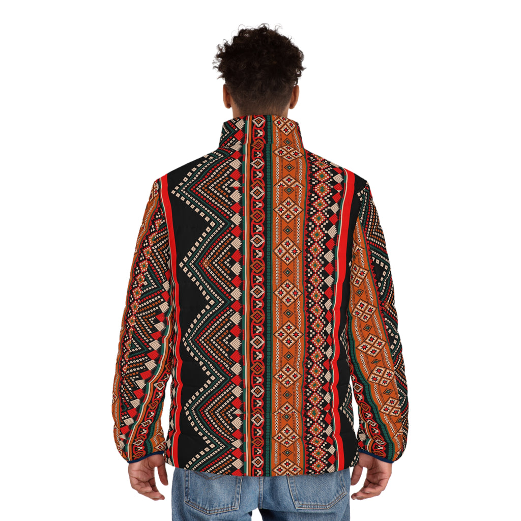 Men's Puffer Jacket (AOP)