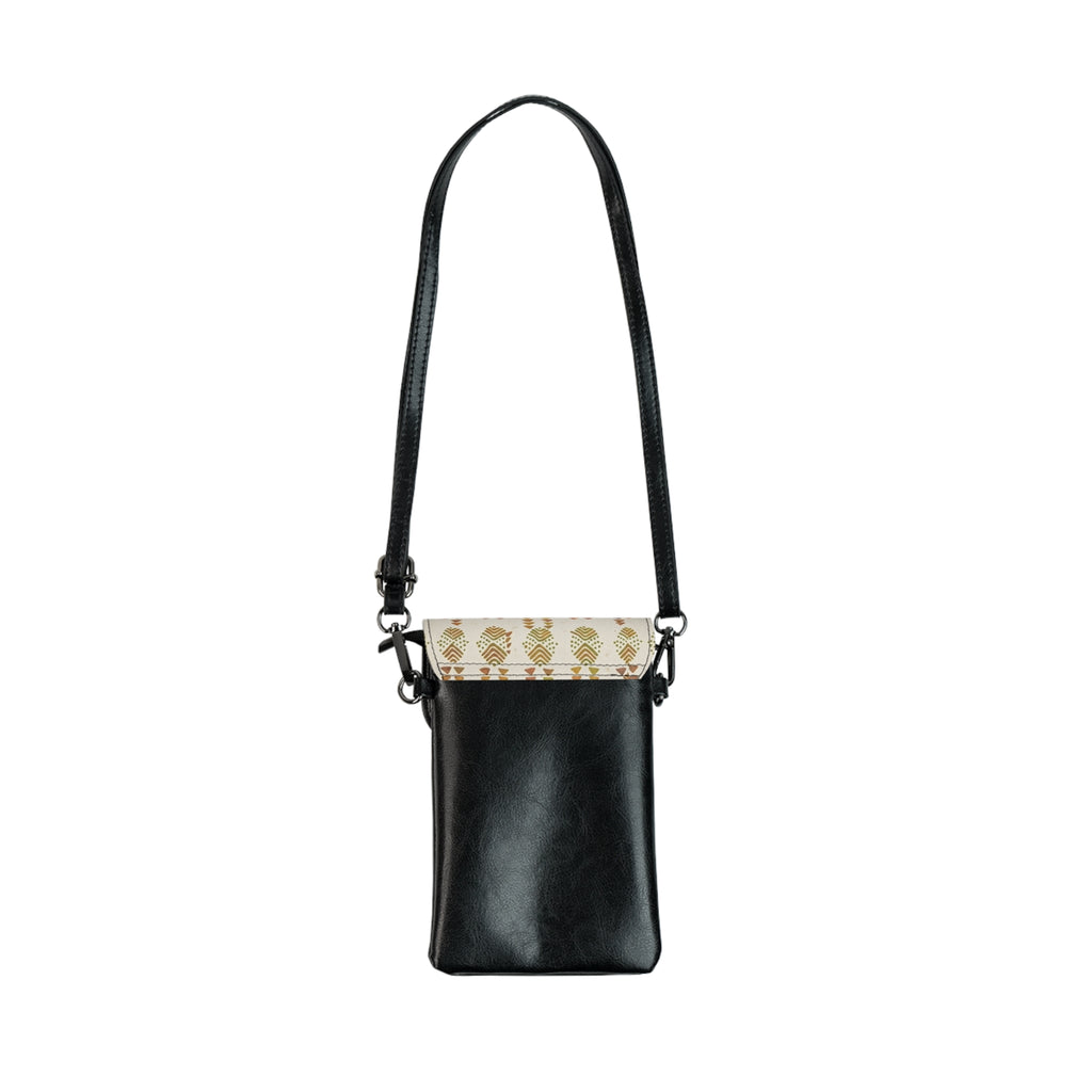 Floral Tassel Crossbody Phone Wallet