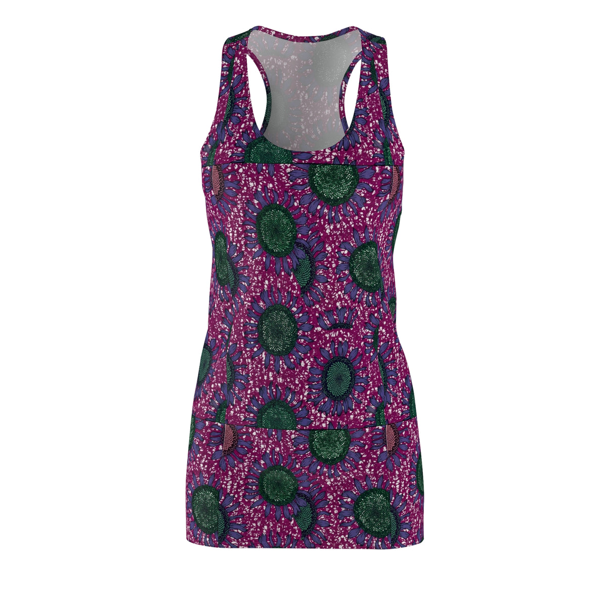 Women's Cut & Sew Racerback Dress (AOP)
