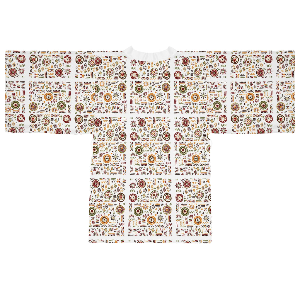 Long Sleeve Kimono Robe (AOP)