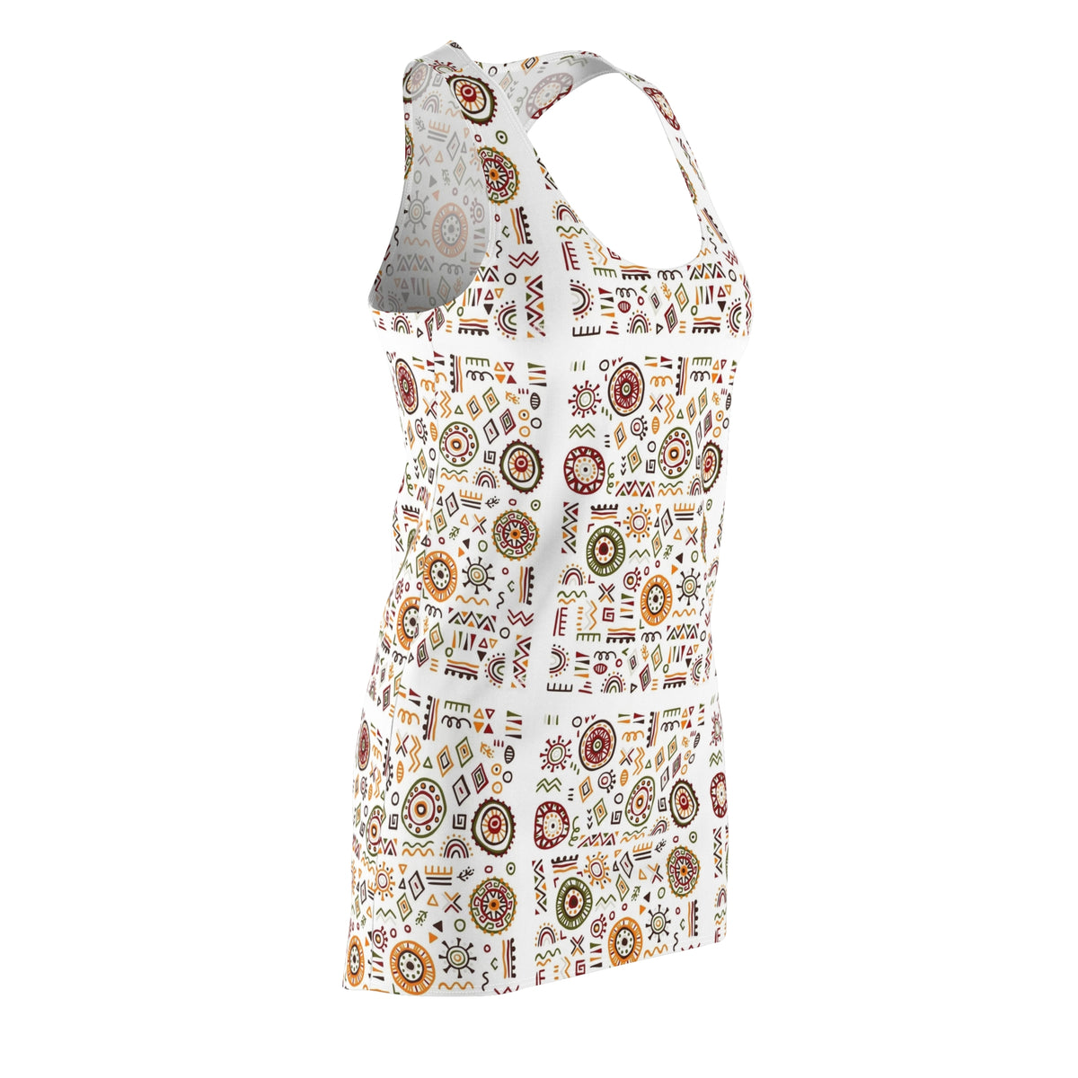Women's Cut & Sew Racerback Dress (AOP)