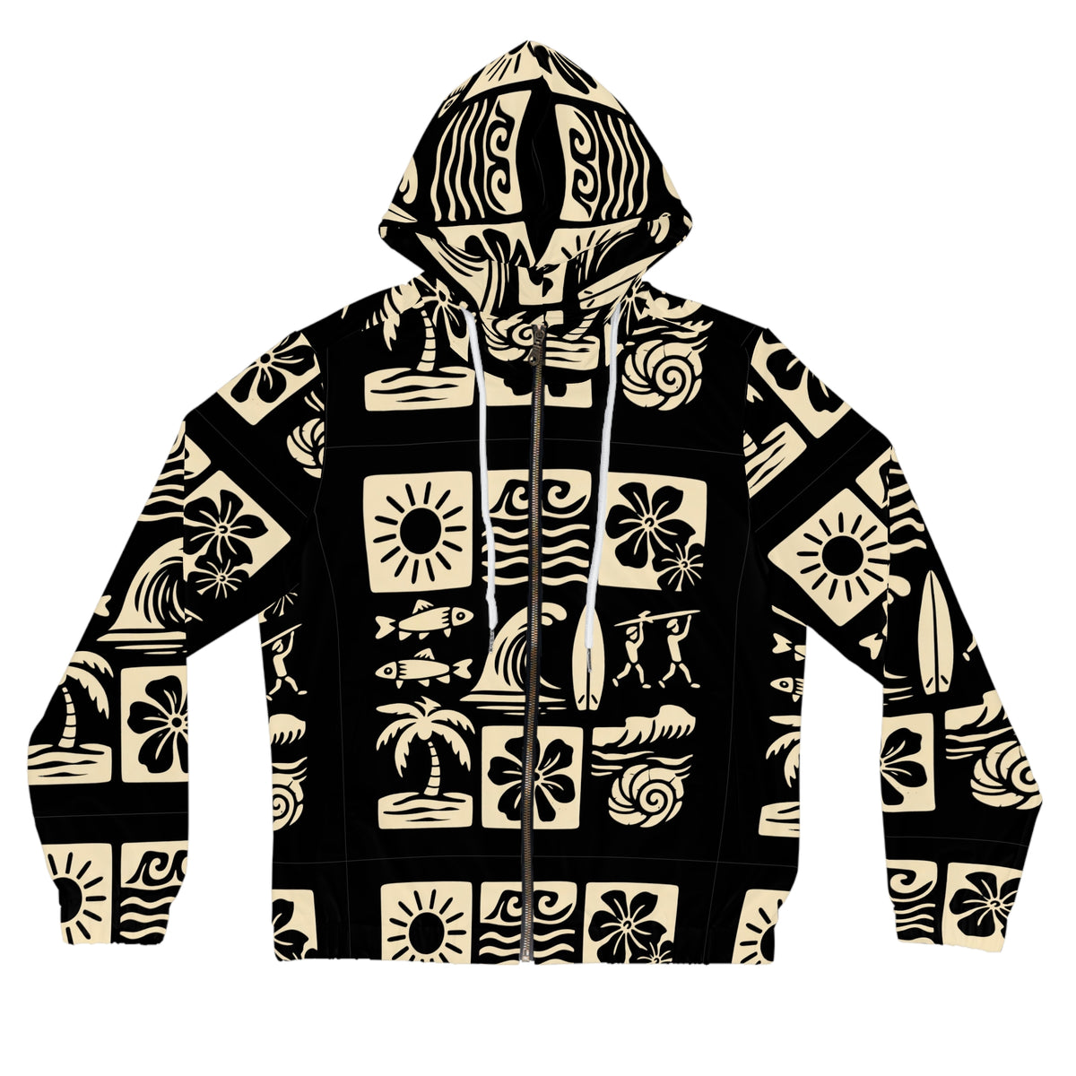 Women’s Full-Zip Hoodie (AOP)