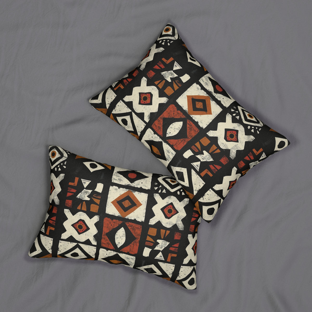 Spun Polyester Lumbar Pillow