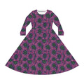 Women's Long Sleeve Dance Dress (AOP)