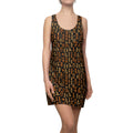 Boho Copper Tribal Racerback Dress — All-Over Print