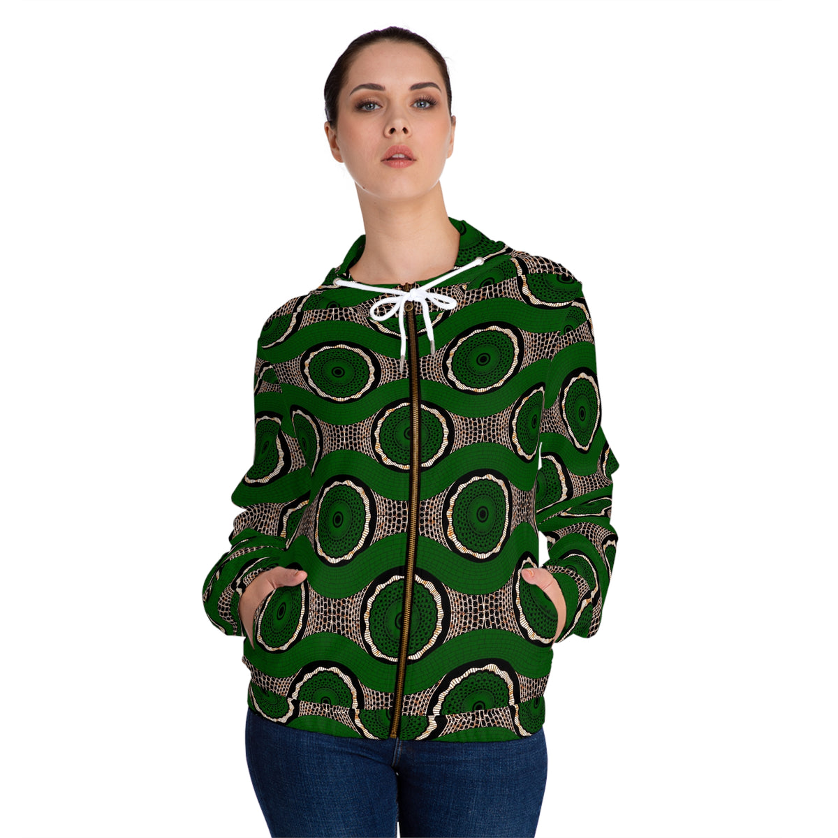 Women’s Full-Zip Hoodie (AOP)