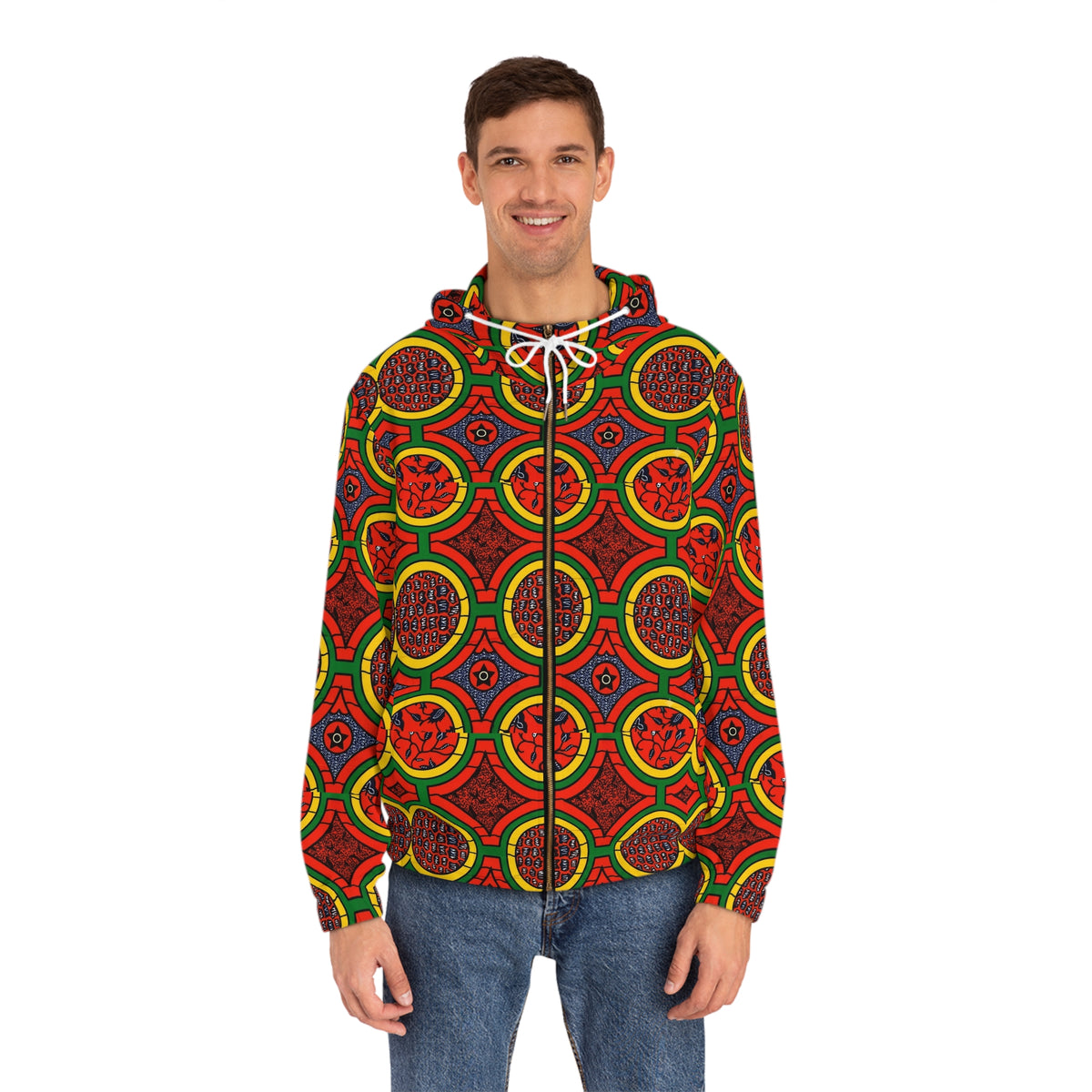 Men's Full-Zip Hoodie (AOP)