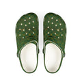 Camo Green EVA Foam Clogs — Lightweight Slip-On Garden & Beach Shoes